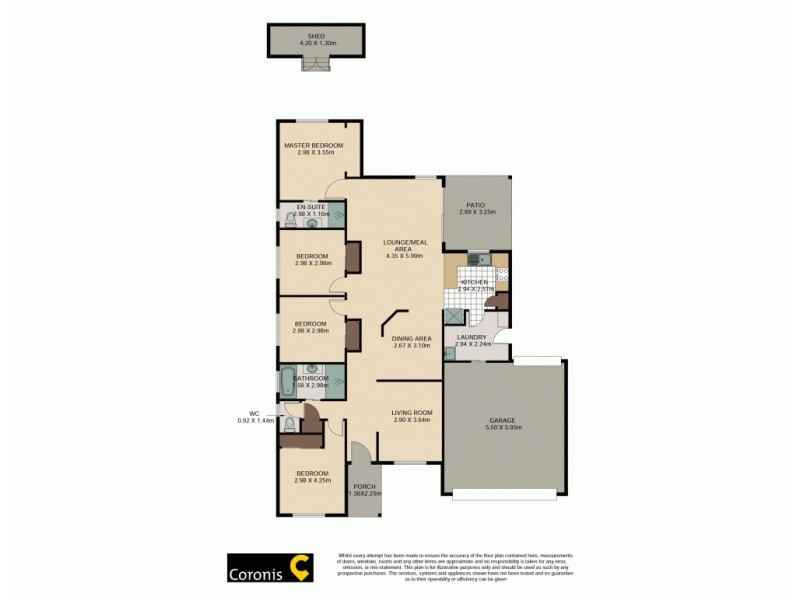 4 Harrison Street, Bracken Ridge QLD 4017 Floorplan