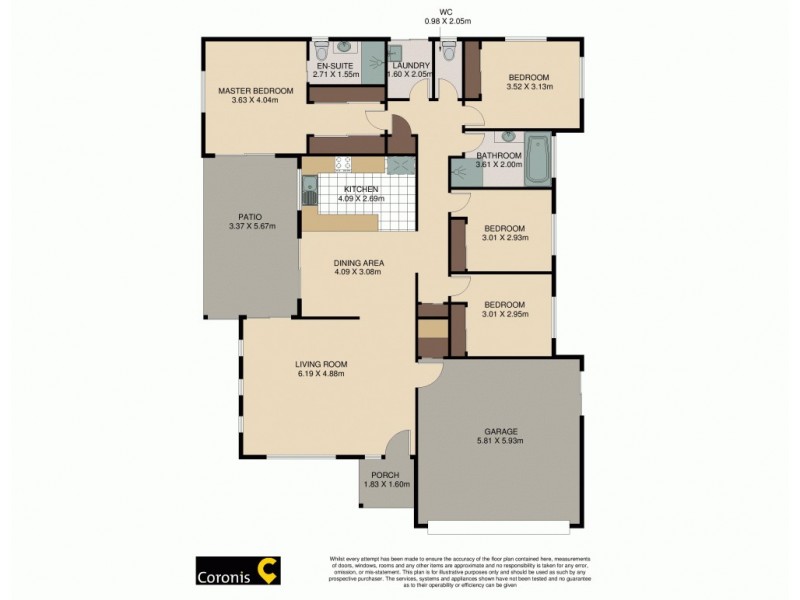14 Hollywood Avenue, Bellmere QLD 4510 Floorplan