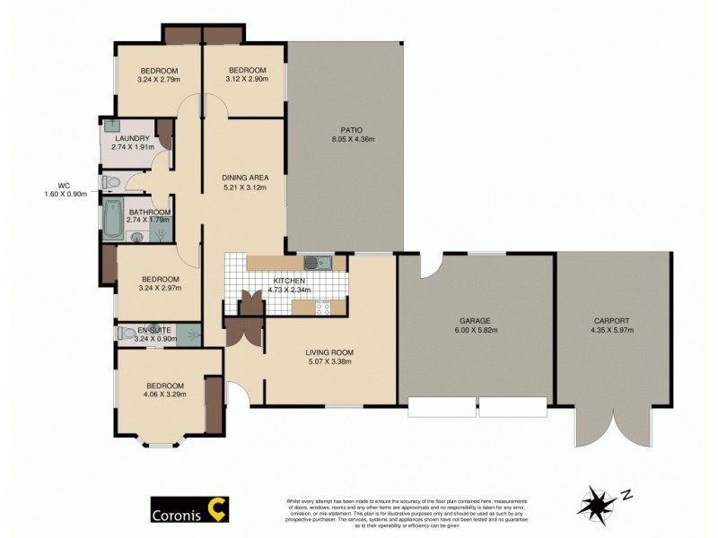 8 Whitby Street, Bracken Ridge QLD 4017 Floorplan