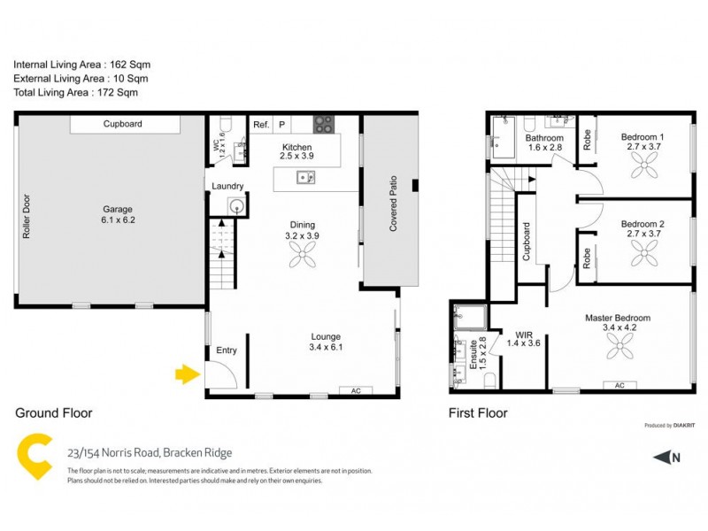 23/154 Norris Road, Bracken Ridge QLD 4017 Floorplan
