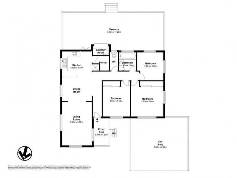 17 Speight Street, Brighton QLD 4017 Floorplan