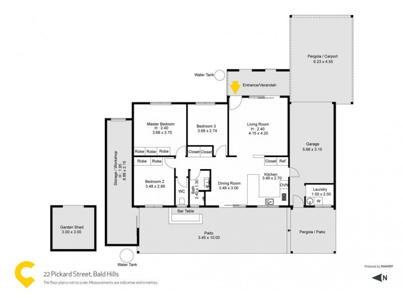 22 Pickard Street, Bald Hills QLD 4036 Floorplan