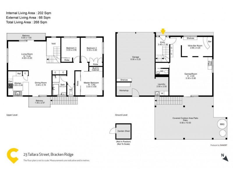 23 Tallara Street, Bracken Ridge QLD 4017 Floorplan