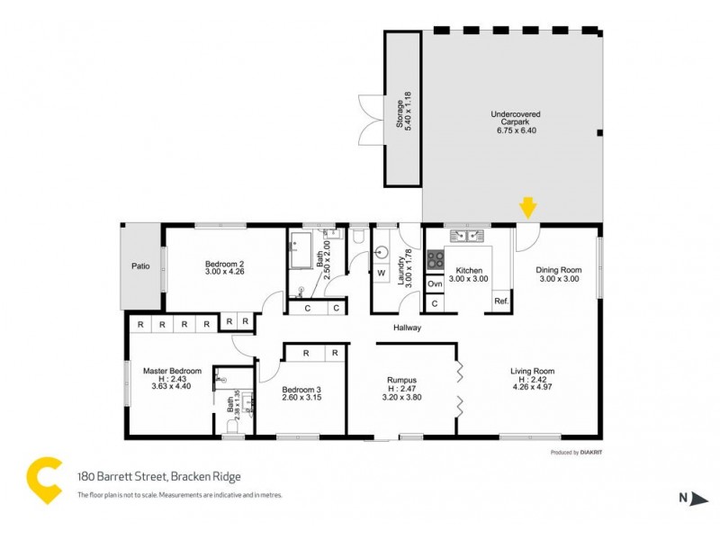 180 Barrett Street, Bracken Ridge QLD 4017 Floorplan
