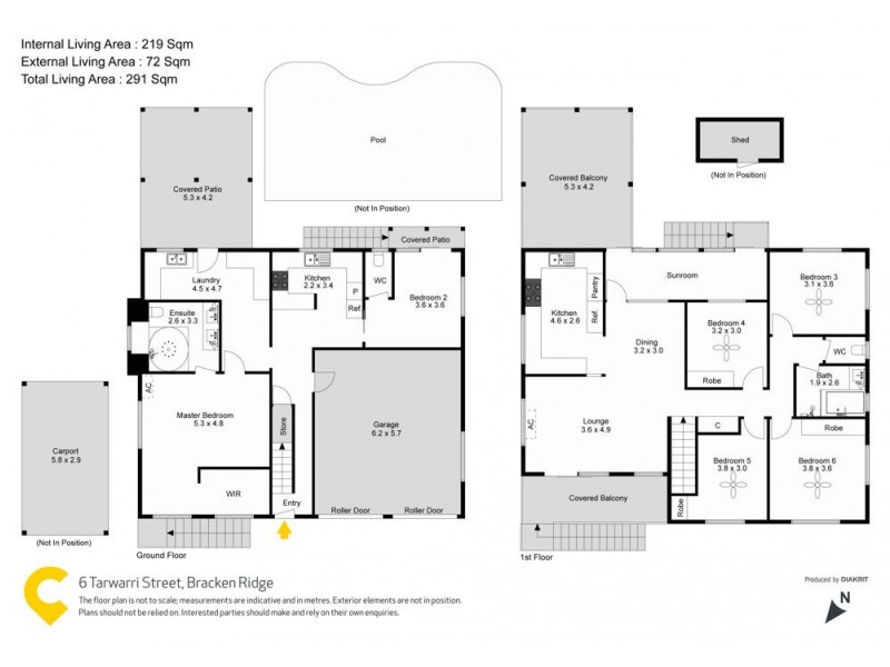 6 Tarwarri Street, Bracken Ridge QLD 4017 Floorplan