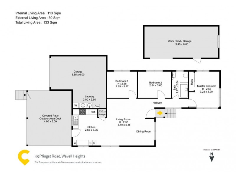 43 Pfingst Road, Wavell Heights QLD 4012 Floorplan