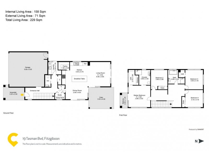 19 Tasman Boulevard, Fitzgibbon QLD 4018 Floorplan