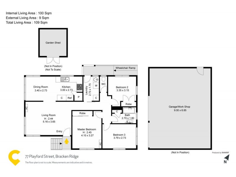 77 Playford Street, Bracken Ridge QLD 4017 Floorplan