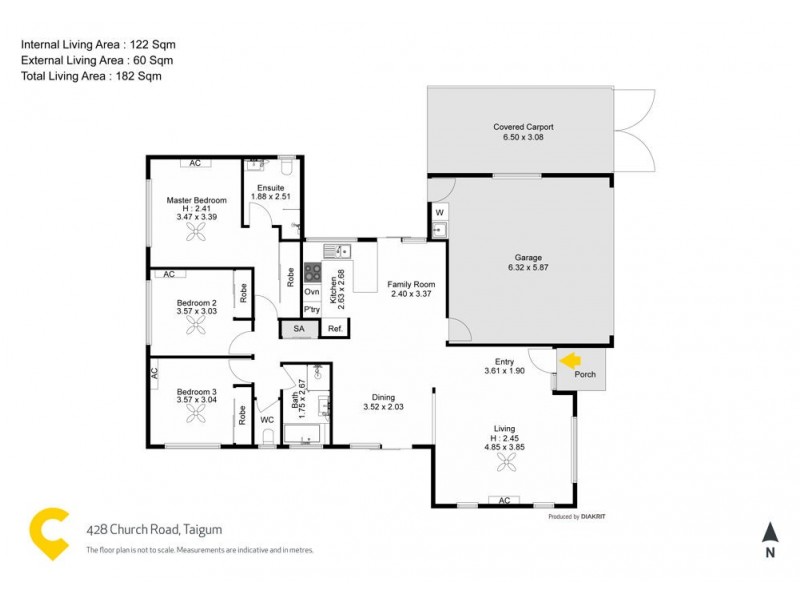 428 Church Road, Taigum QLD 4018 Floorplan