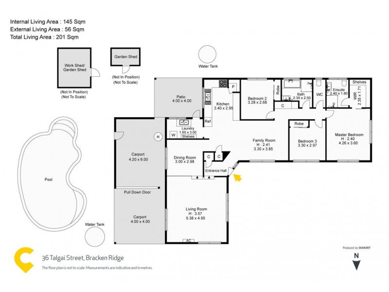 36 Talgai Street, Bracken Ridge QLD 4017 Floorplan