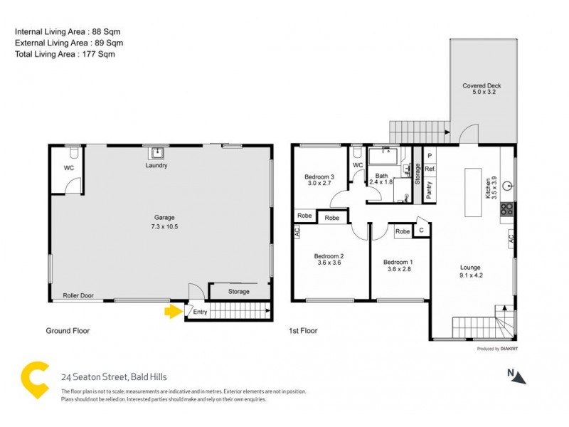 24 Seaton Street, Bald Hills QLD 4036 Floorplan