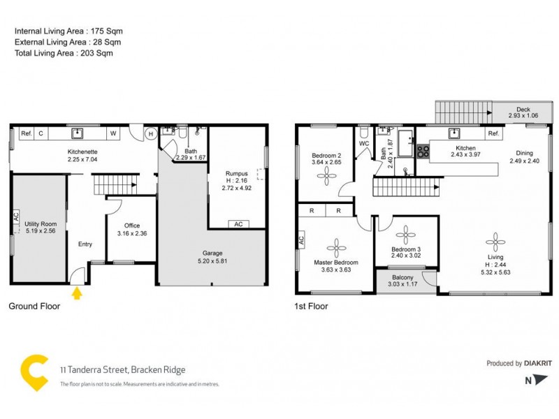 11 Tanderra Street, Bracken Ridge QLD 4017 Floorplan