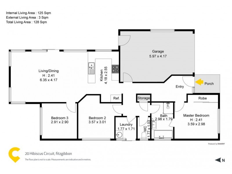 20 Hibiscus Circuit, Fitzgibbon QLD 4018 Floorplan