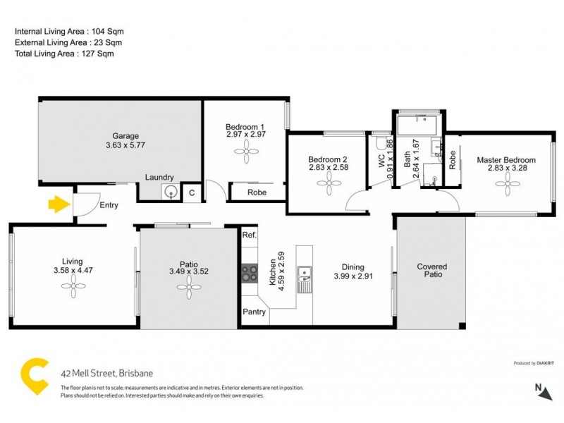42 Mell Street, Bracken Ridge QLD 4017 Floorplan