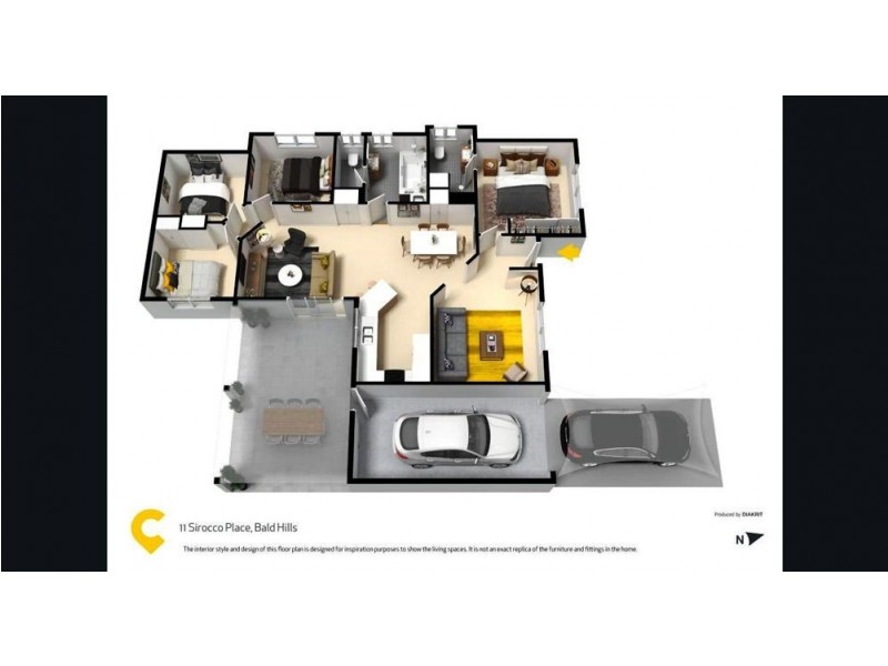 11 Sirocco PL, Bald Hills QLD 4036 Floorplan