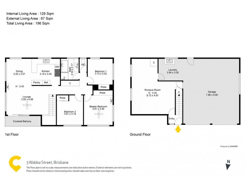 3 Wabba Street, Bracken Ridge QLD 4017 Floorplan