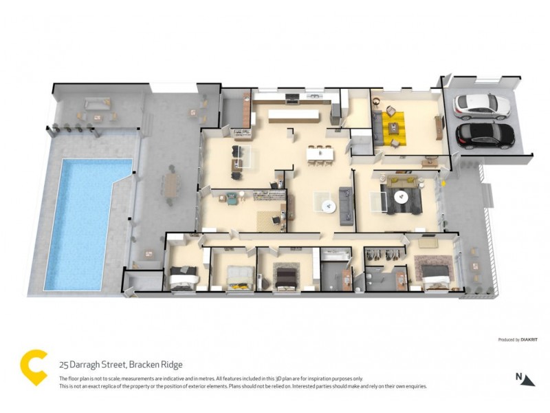 25 Darragh Street, Bracken Ridge QLD 4017 Floorplan