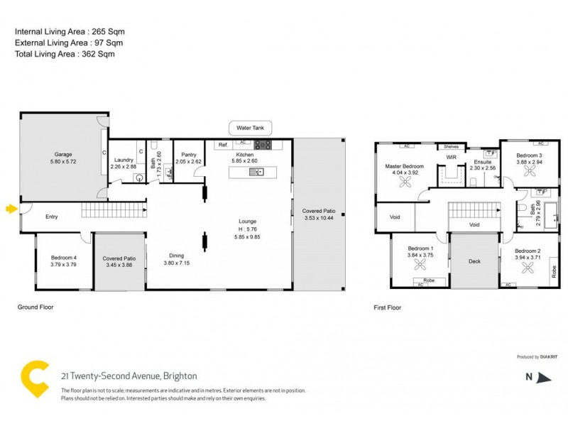 21 Twenty-Second Avenue, Brighton QLD 4017 Floorplan
