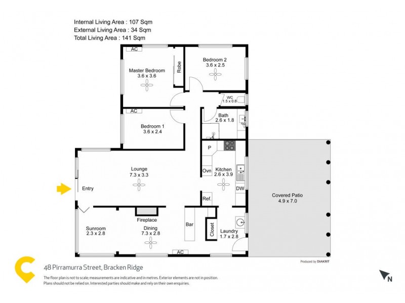 48 Pirramurra Street, Bracken Ridge QLD 4017 Floorplan