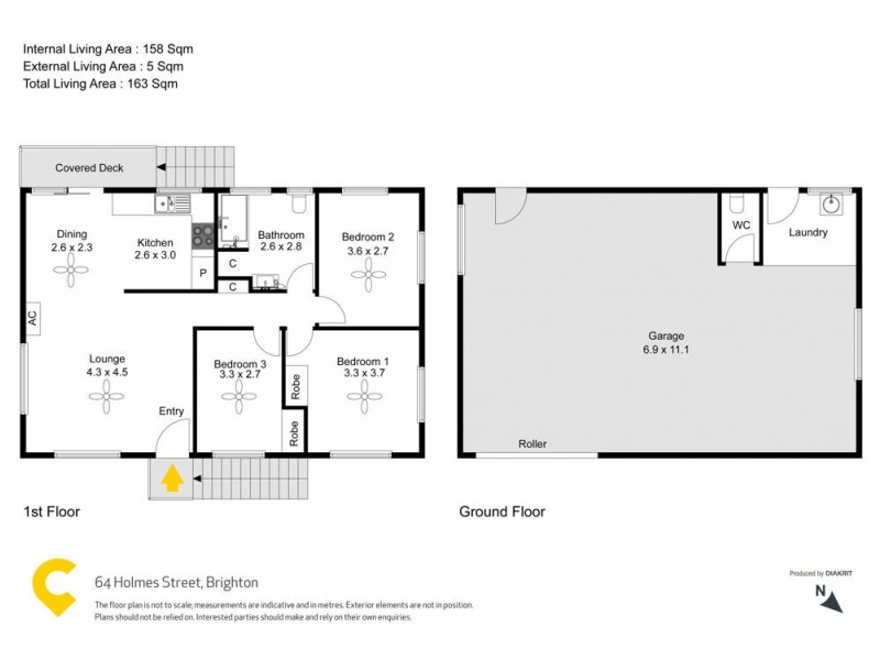 64 Holmes Street, Brighton QLD 4017 Floorplan