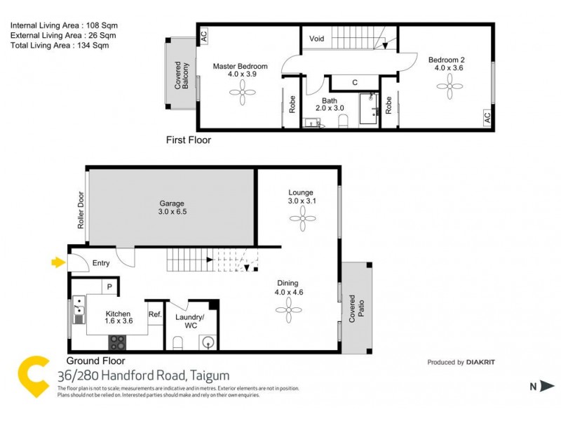 36/280 Handford Road, Taigum QLD 4018 Floorplan