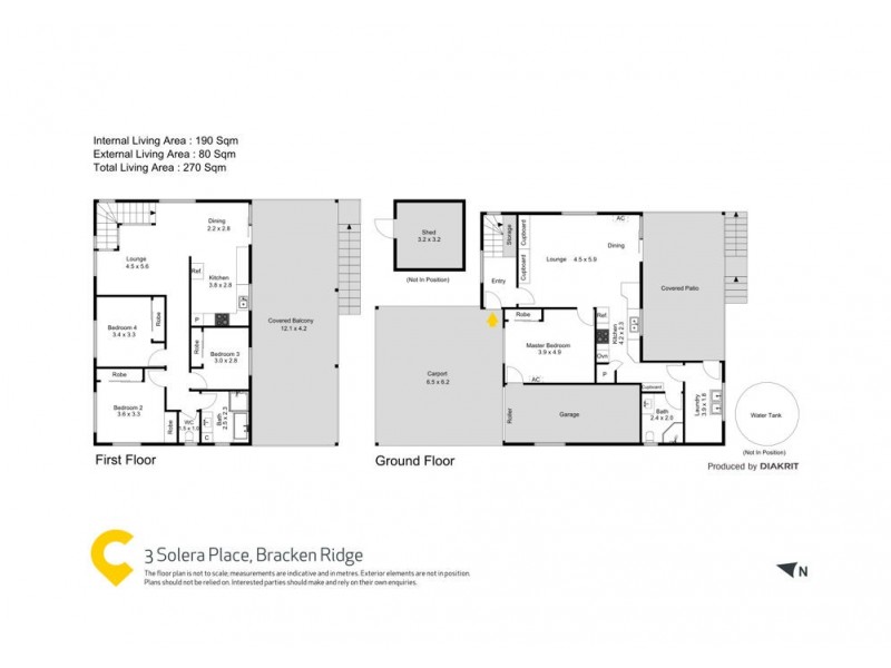 3 Solera Place, Bracken Ridge QLD 4017 Floorplan