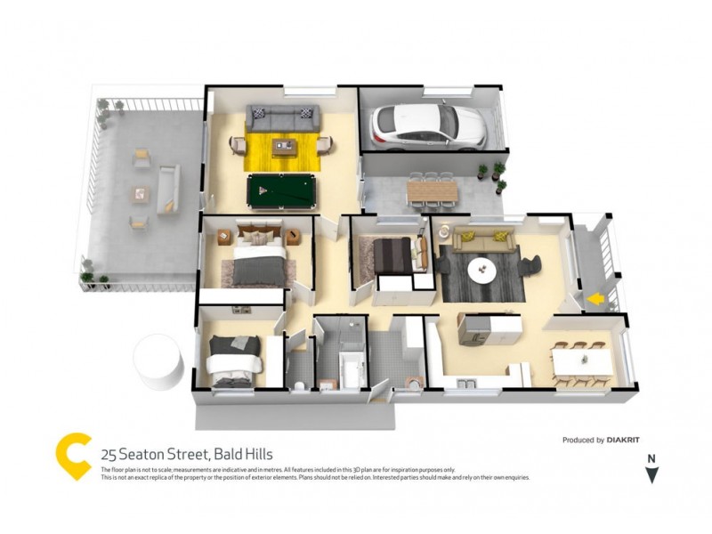 25 Seaton Street, Bald Hills QLD 4036 Floorplan