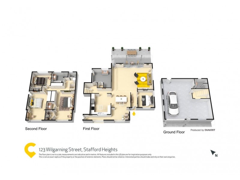 123 Wilgarning Street, Stafford Heights QLD 4053 Floorplan