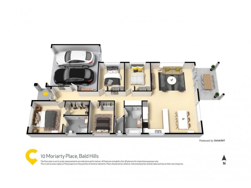 10 Moriarty Place, Bald Hills QLD 4036 Floorplan