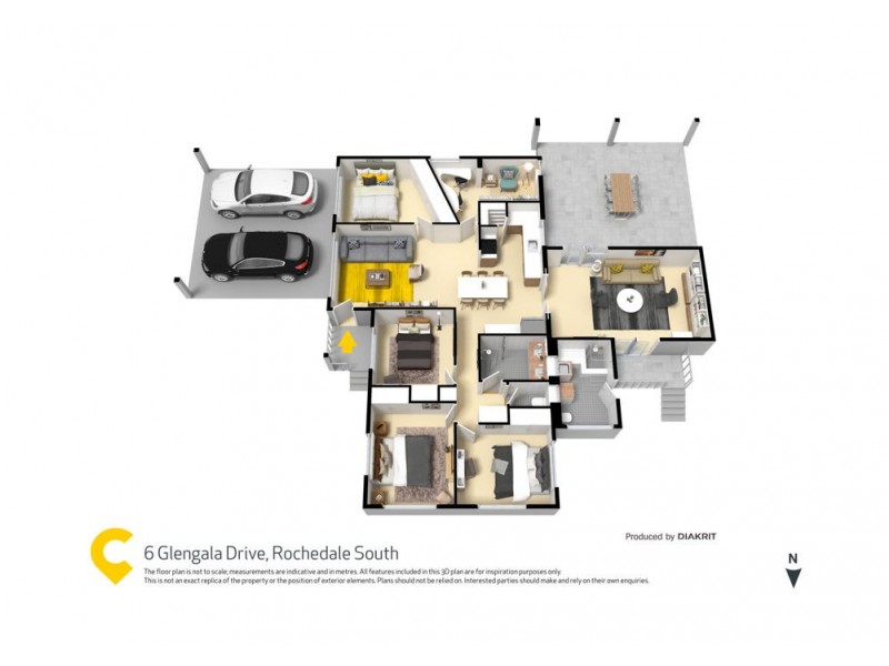 6 Glengala Drive, Rochedale South QLD 4123 Floorplan