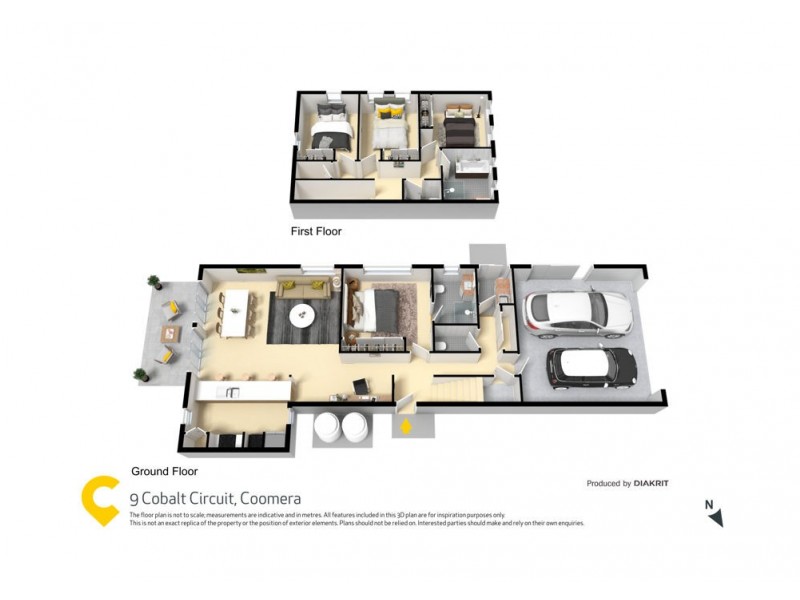 6 Moonlight Lane, Coomera QLD 4209 Floorplan