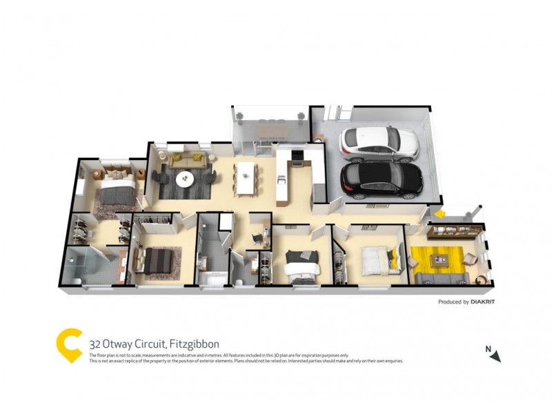 32 Otway Circuit, Fitzgibbon QLD 4018 Floorplan