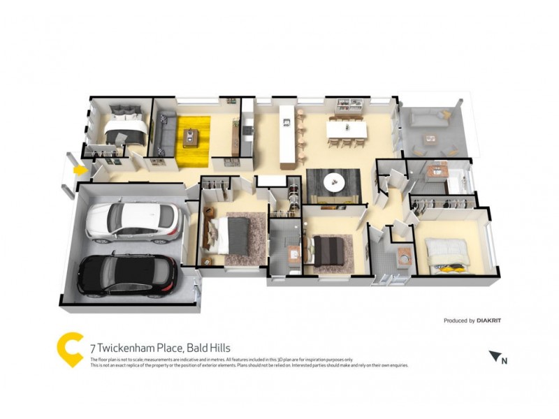 7 Twickenham Place, Bald Hills QLD 4036 Floorplan