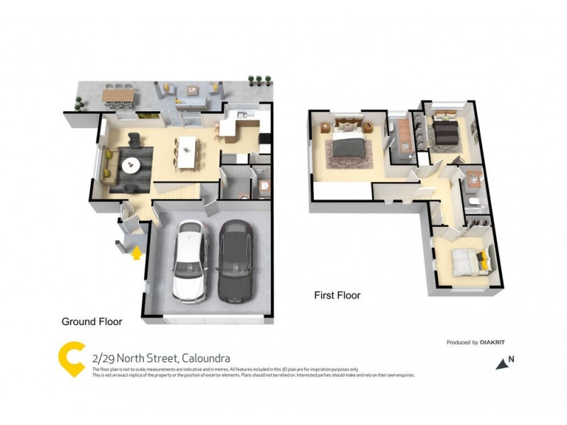 2/29 North Street, Caloundra QLD 4551 Floorplan