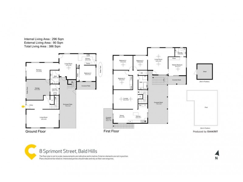 8 Sprimont Street, Bald Hills QLD 4036 Floorplan