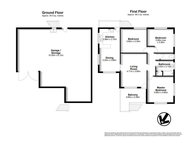 21 Herbert Street, Brighton QLD 4017 Floorplan