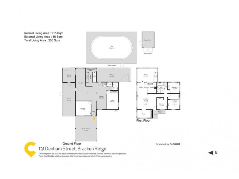 131 Denham Street, Bracken Ridge QLD 4017 Floorplan