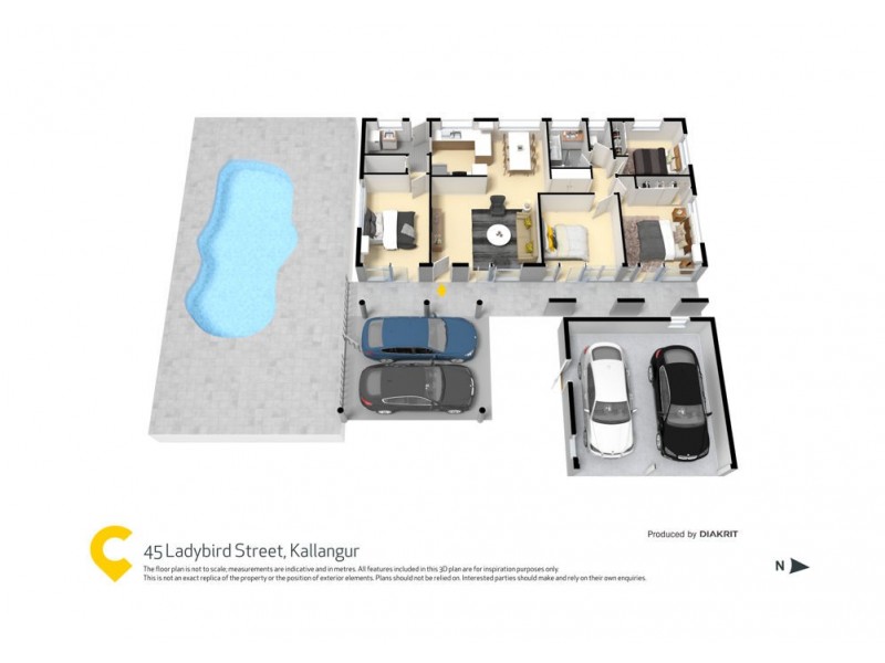 45 Ladybird Street, Kallangur QLD 4503 Floorplan