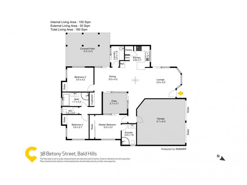 38 Betony Street, Bald Hills QLD 4036 Floorplan