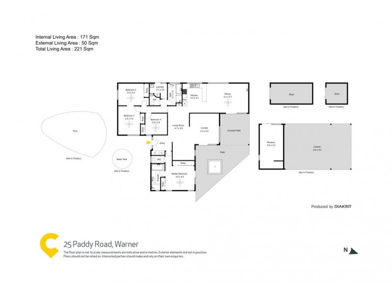 25 Paddy Road, Warner QLD 4500 Floorplan