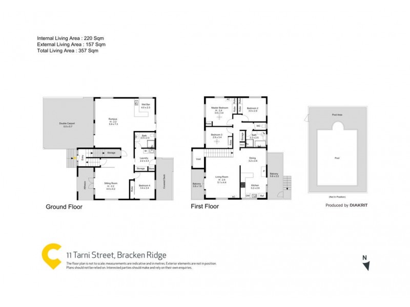 11 Tarni Street, Bracken Ridge QLD 4017 Floorplan