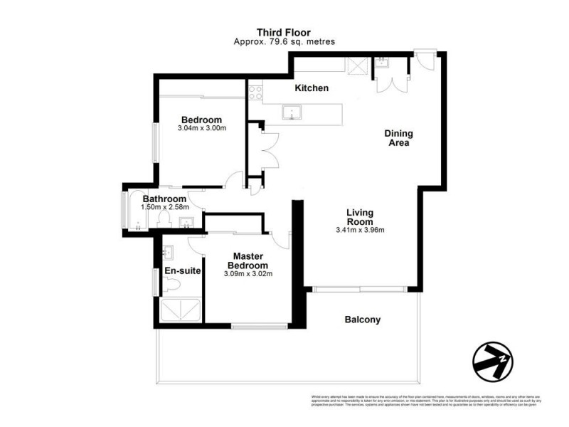 301/16 Curwen Terrace, Chermside QLD 4032 Floorplan