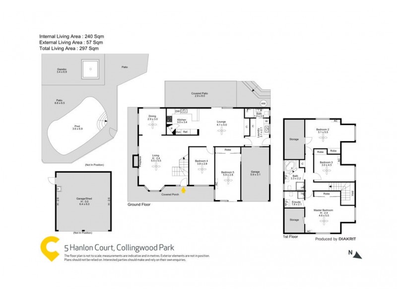 5 Hanlon Court, Collingwood Park QLD 4301 Floorplan