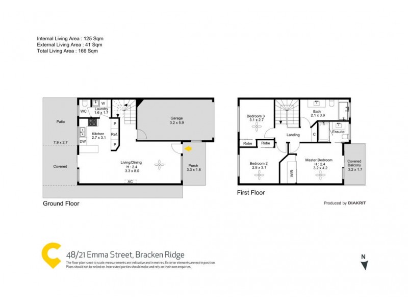 48/21 Emma Street, Bracken Ridge QLD 4017 Floorplan