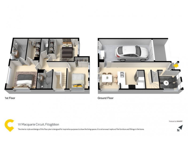 111 Macquarie Circuit, Fitzgibbon QLD 4018 Floorplan