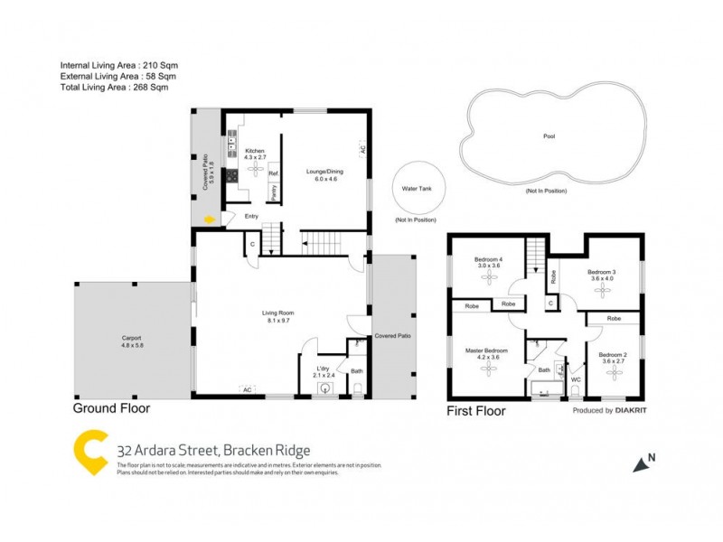 32 Ardara Street, Bracken Ridge QLD 4017 Floorplan