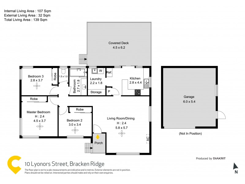 10 Lyonors Street, Bracken Ridge QLD 4017 Floorplan