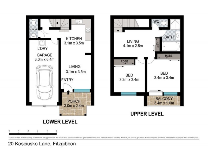 20 Kosciusko Lane, Fitzgibbon QLD 4018 Floorplan