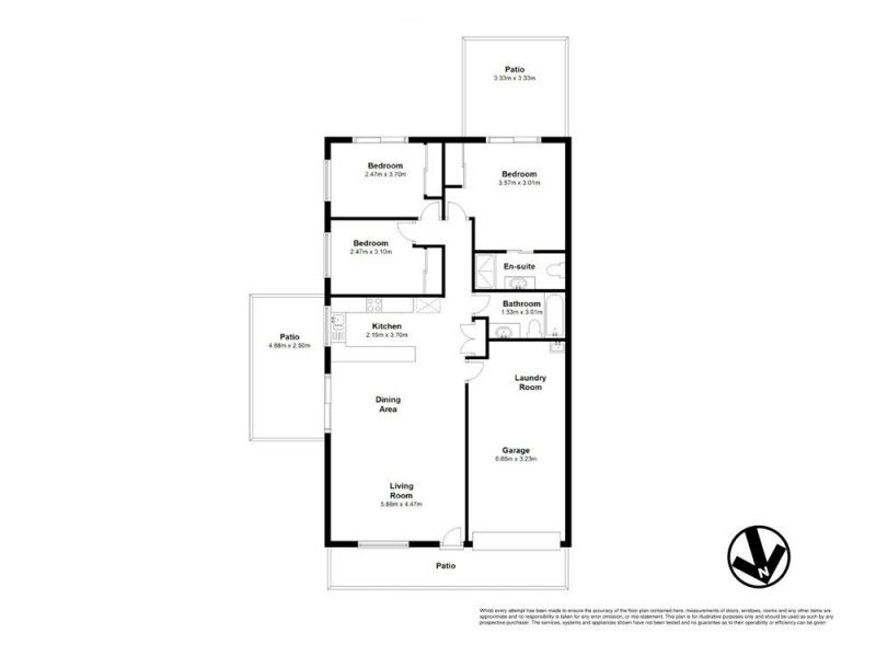 9/276 Handford Road, Taigum QLD 4018 Floorplan