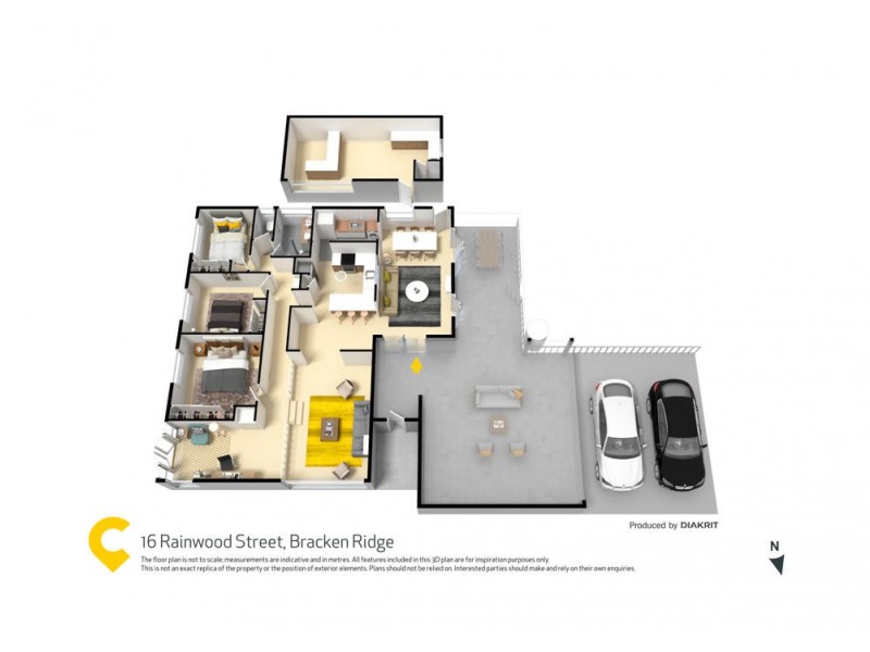16 Rainwood Street, Bracken Ridge QLD 4017 Floorplan